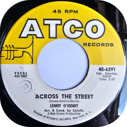 Lenny O'Henry - Across The Street - Atco