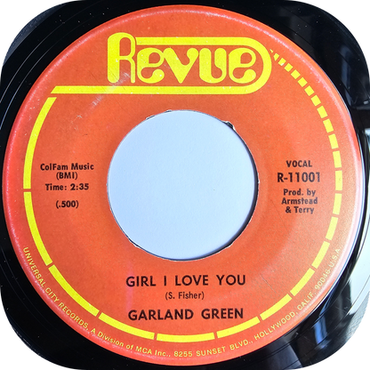 Garland Green - Girl I Love You - Revue