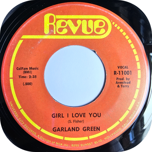Garland Green - Girl I Love You - Revue