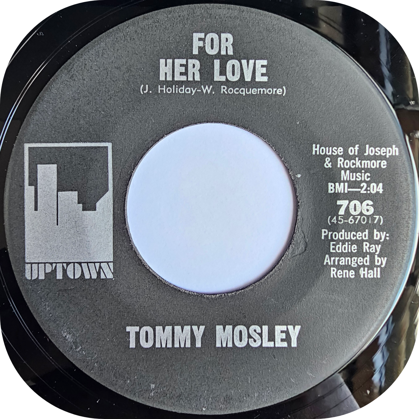 Tommy Mosley - For Her Love - Uptown