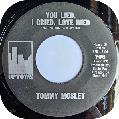 Tommy Mosley - For Her Love - Uptown