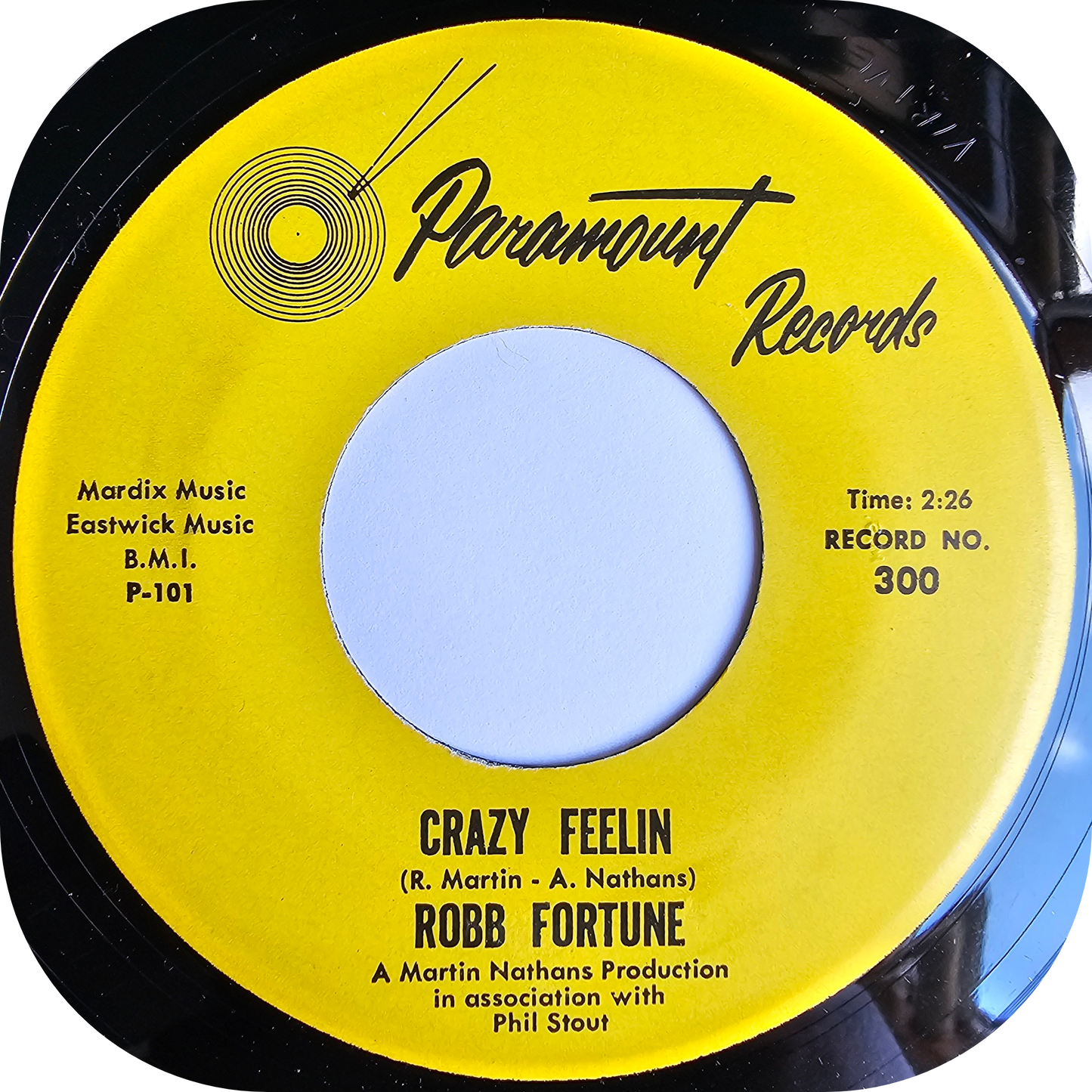 Robb Fortune - Crazy Feelin - Paramount