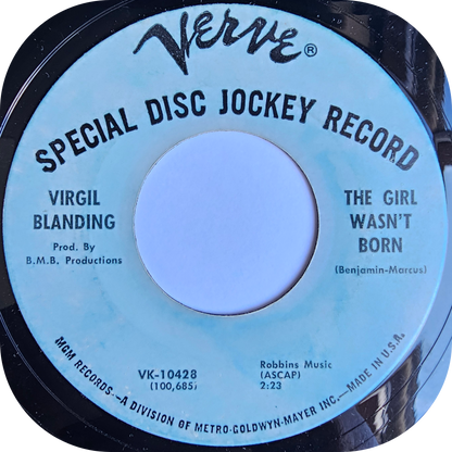 Virgil Blanding - You Turn Me Around - Verve DEMO
