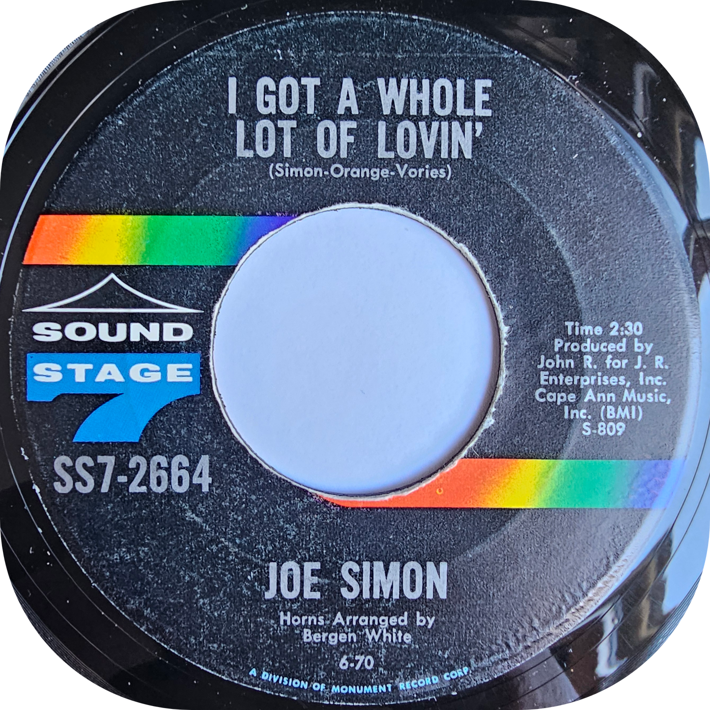 Joe Simon - I Got A Whole Lot Of Lovin' - Sound Stage 7