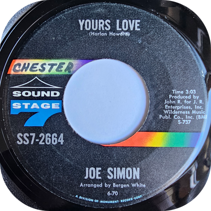 Joe Simon - I Got A Whole Lot Of Lovin' - Sound Stage 7