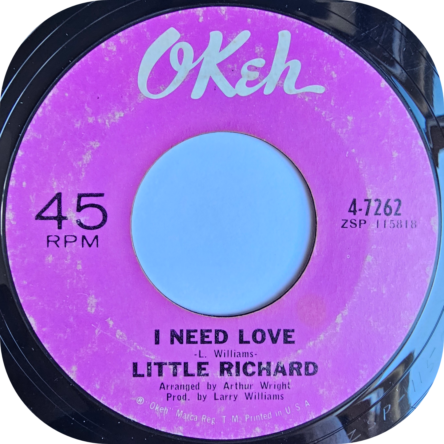 Little Richard - I Need Love - Okeh