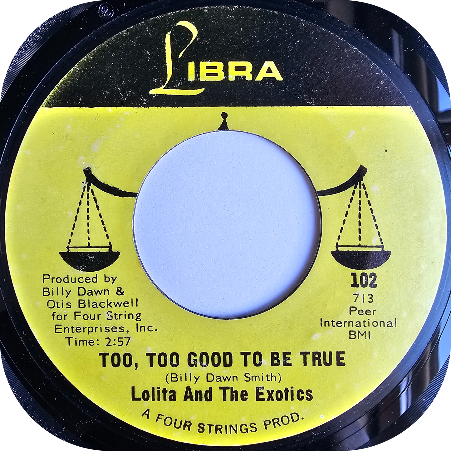 Lolita & The Exotics - Too, Too Good To Be True - Libra