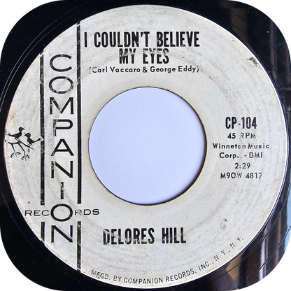 Delores Hill - I Couldn't Believe My Eyes - Companion