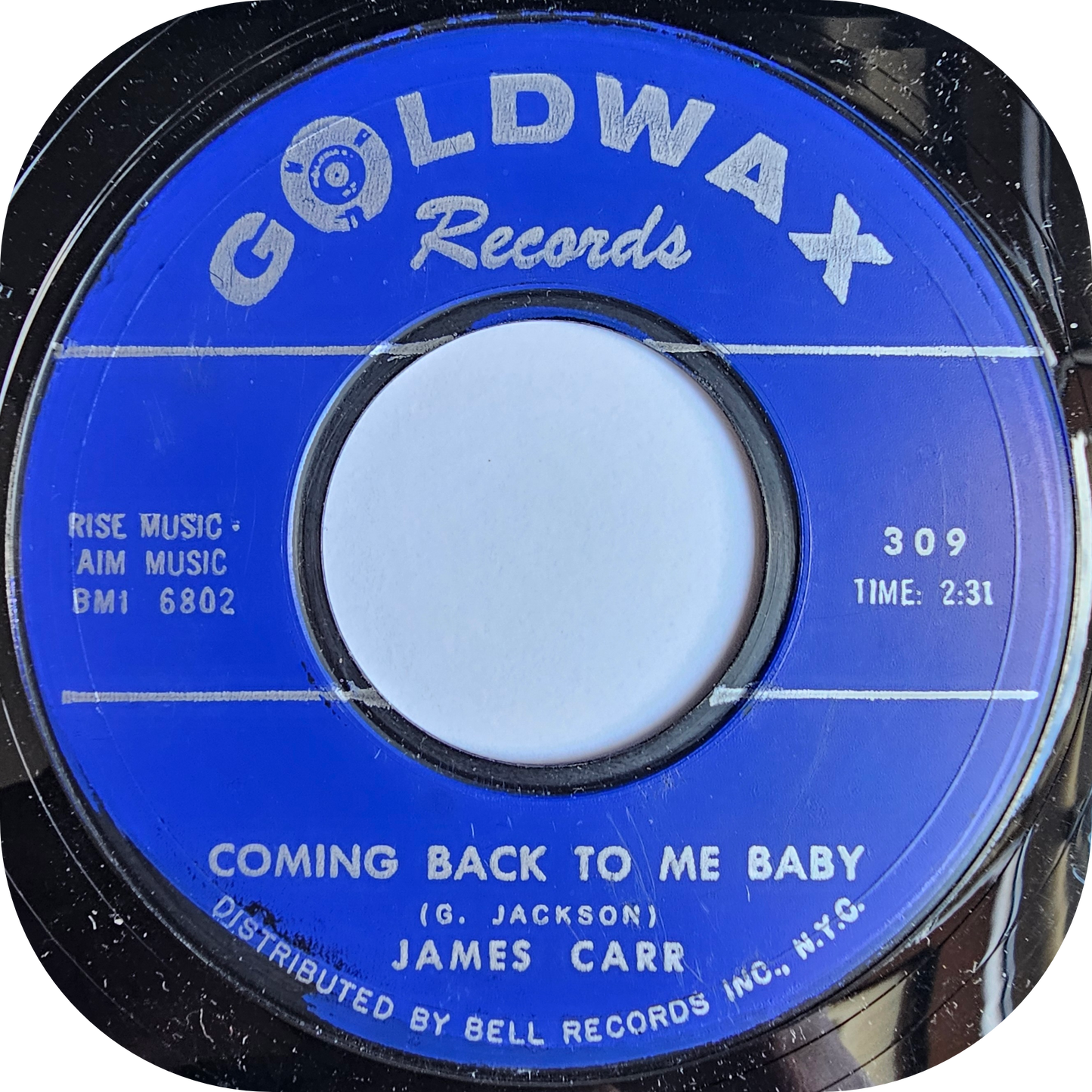 James Carr - Coming Back To Me Baby - Goldwax