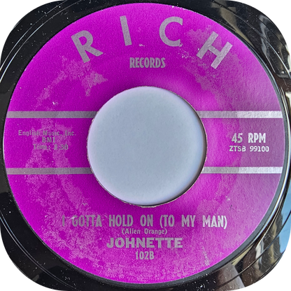 Johnette - I Gotta Hold On - Rich