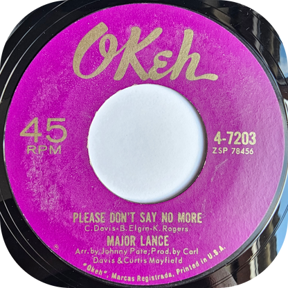 Major Lance - Rhythm - Okeh
