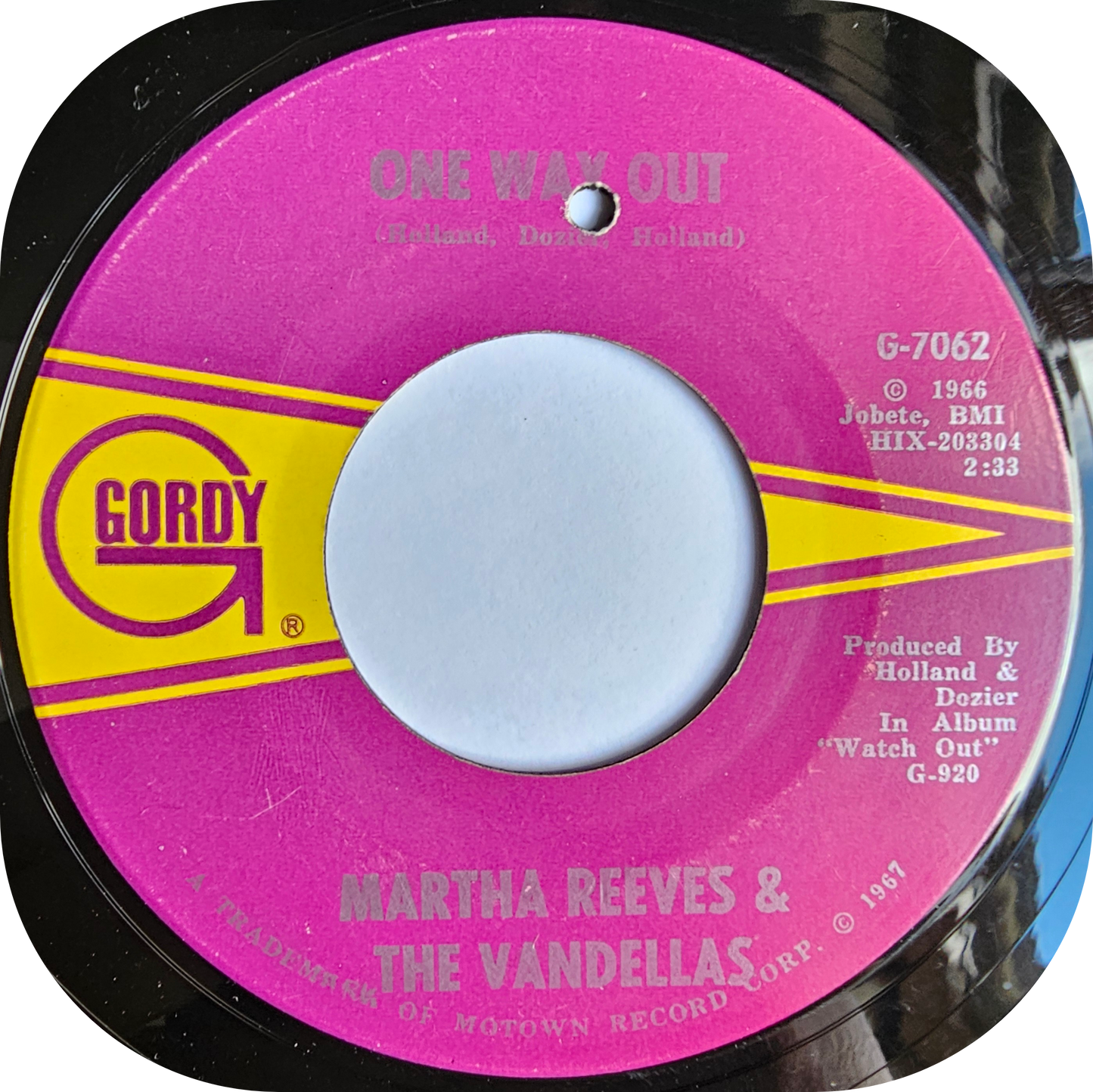 Martha Reeves - One Way Out - Gordy