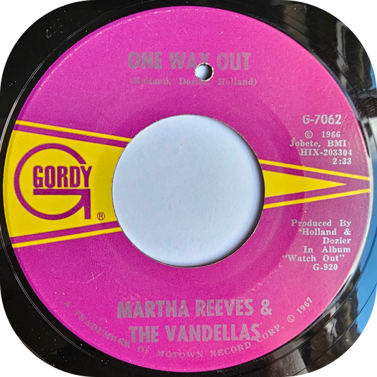 Martha Reeves - One Way Out - Gordy