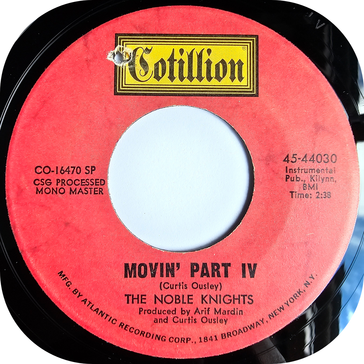 Noble Knights, The - Sing A Simple Song - Cotillion