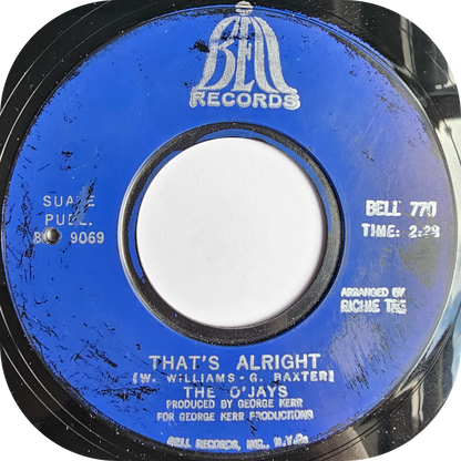 O'Jays, The - It's Alright - Bell