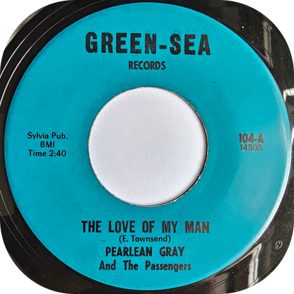 Pearlean Gray - I Don't Want To Cry - Green Sea