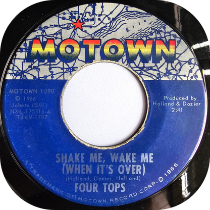 Four Tops - Shake Me, Wake Me - Motown