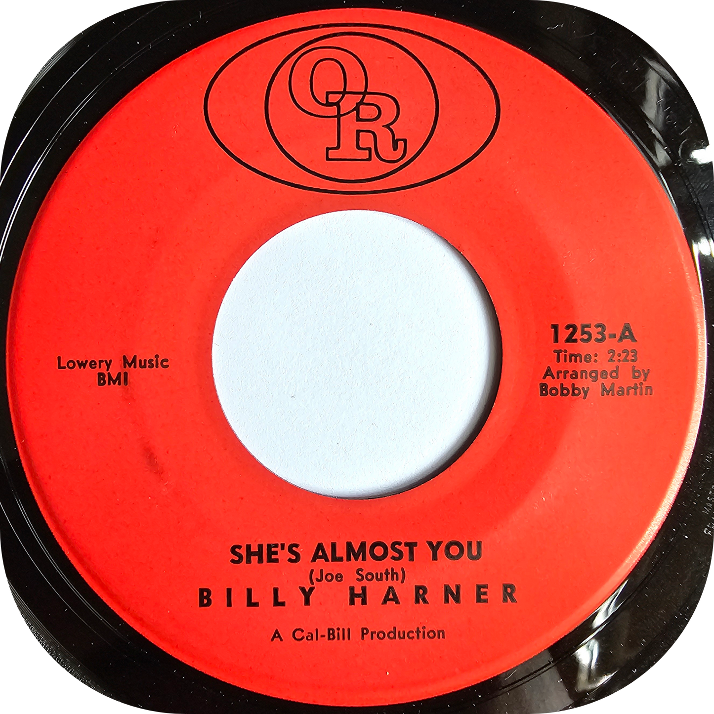 Billy Harner - She's Almost You - OOR