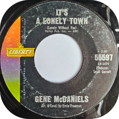 Gene McDaniels - It's A Lonely Town - Liberty