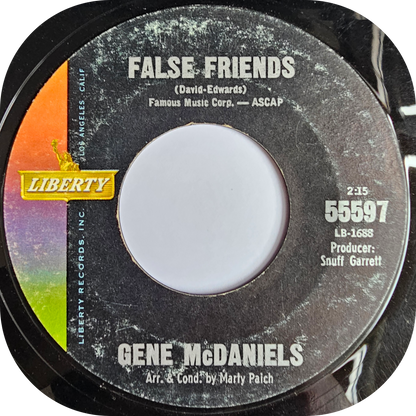 Gene McDaniels - It's A Lonely Town - Liberty