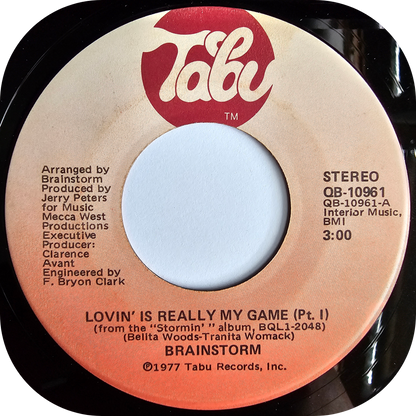 Brainstorm - Lovin' Is Really My Game - Tabu