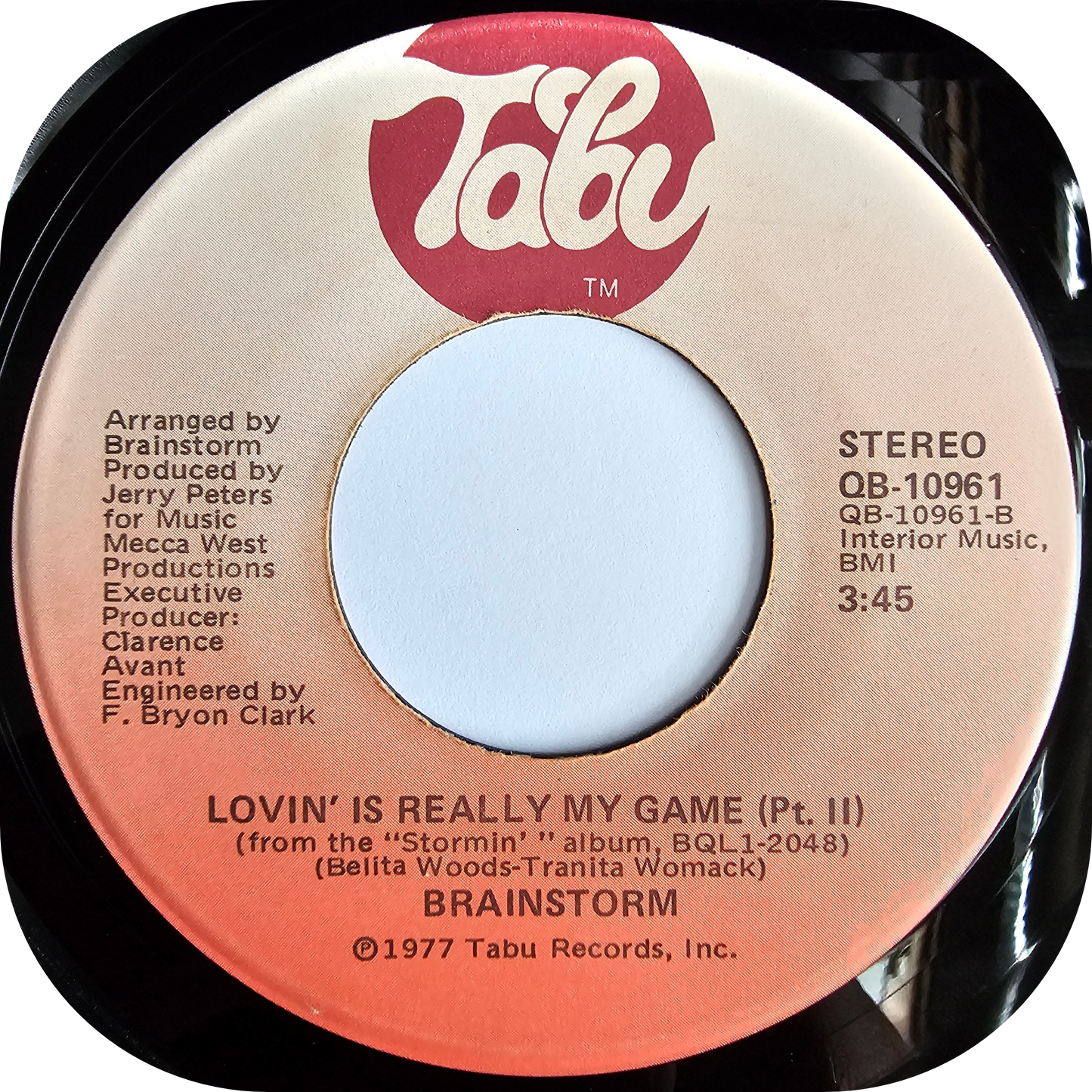 Brainstorm - Lovin' Is Really My Game - Tabu