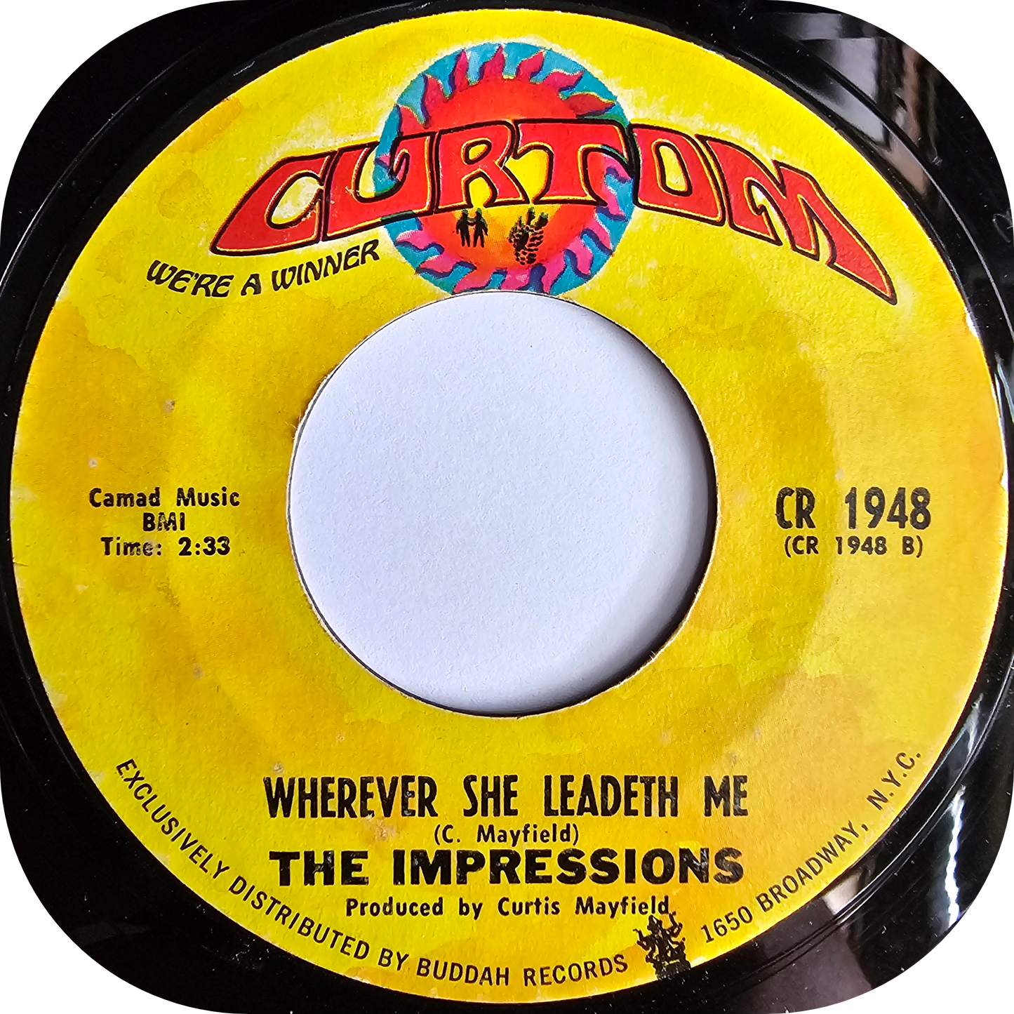 Impressions, The - Wherever You Leadeth Me - Curtom