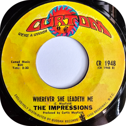 Impressions, The - Wherever You Leadeth Me - Curtom