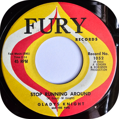 Gladys Knight - Stop Running Around - Fury