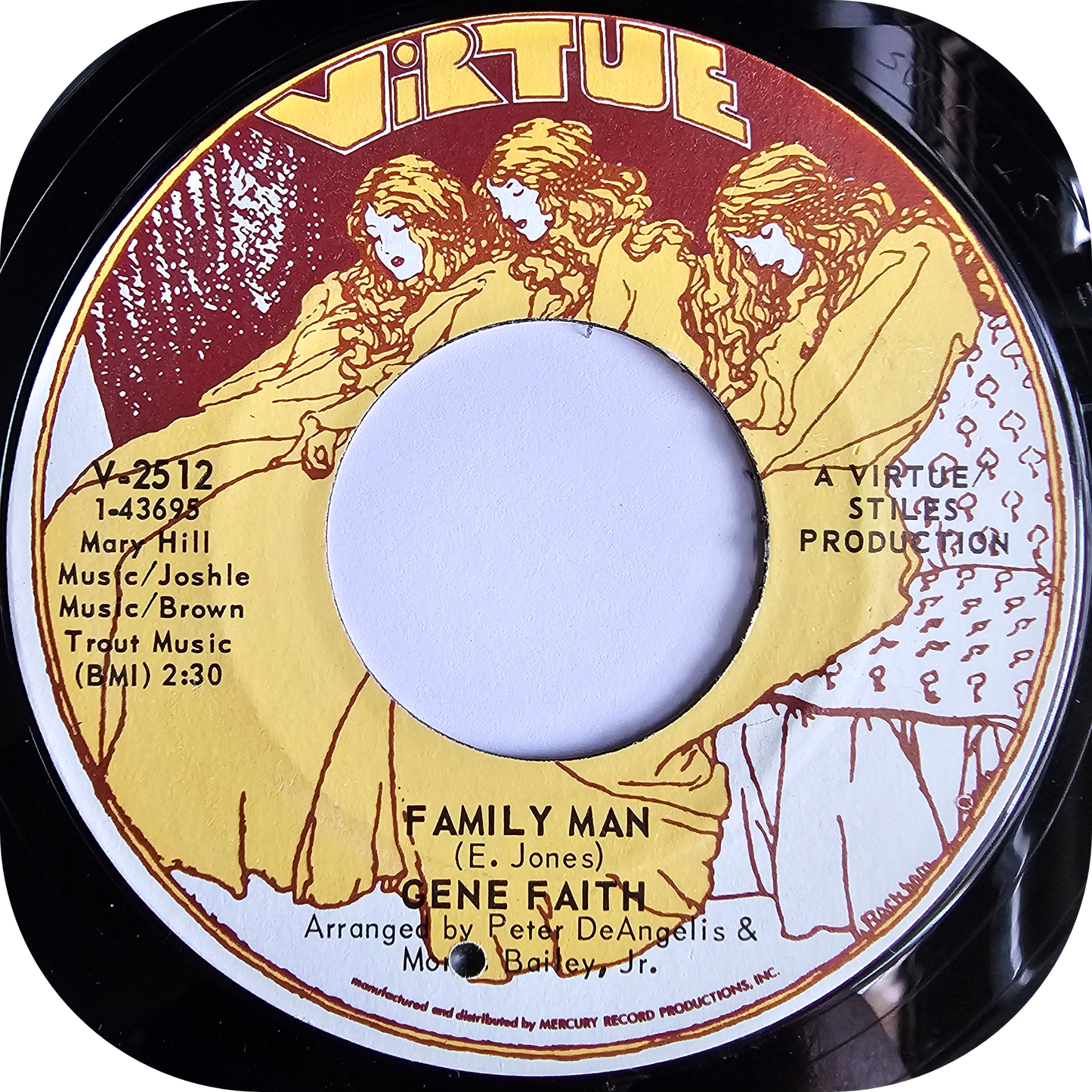 Gene Faith - My Baby's Missing - Virtue