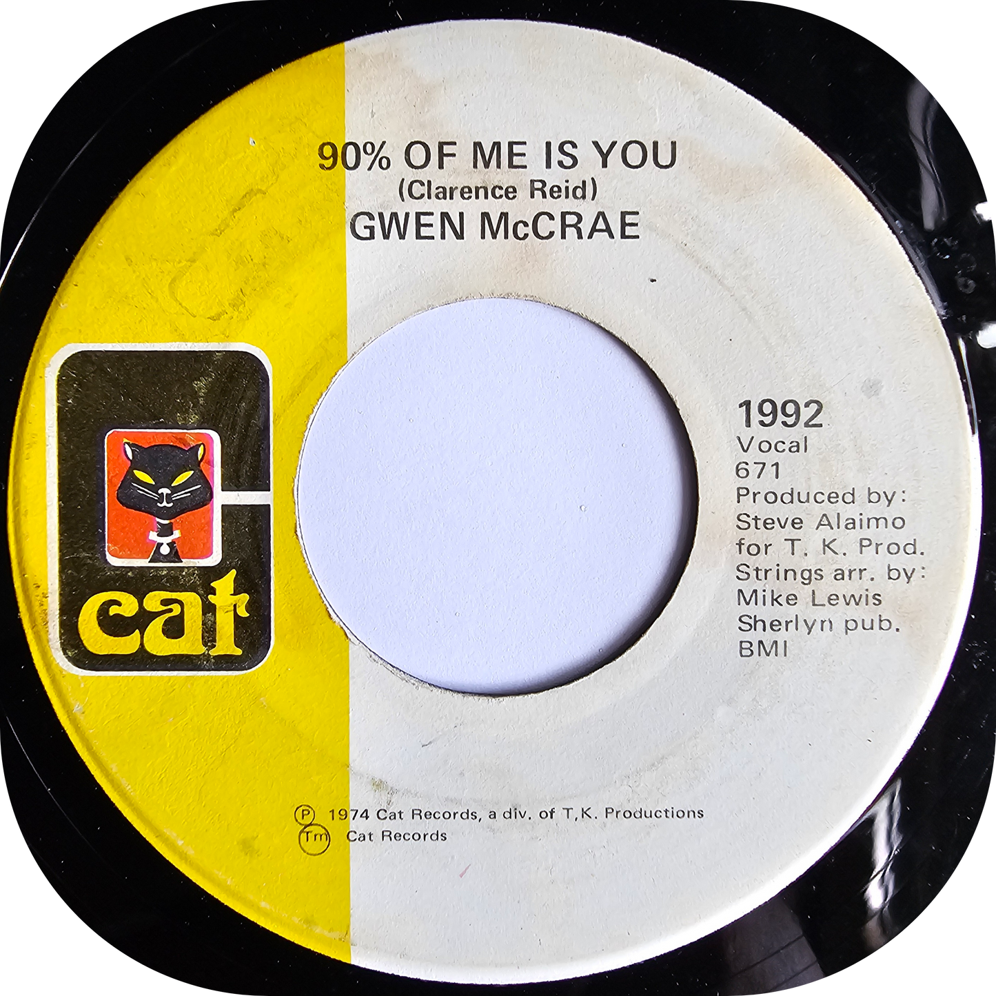 Gwen McCrae - 90% Of Me Is You - Cat