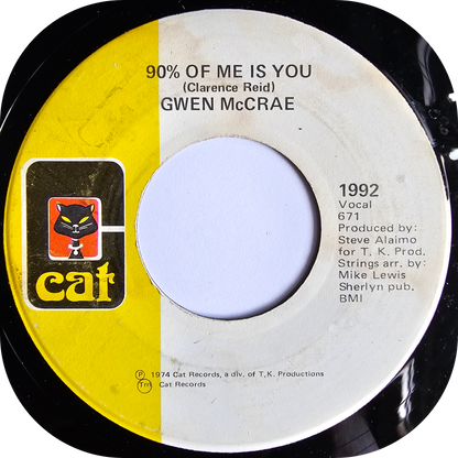 Gwen McCrae - 90% Of Me Is You - Cat
