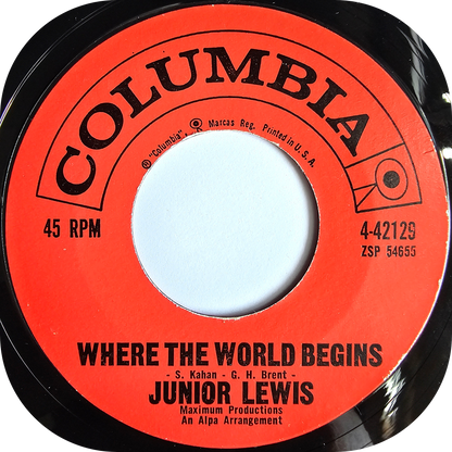 Junior Lewis - Hear What I Say - Columbia