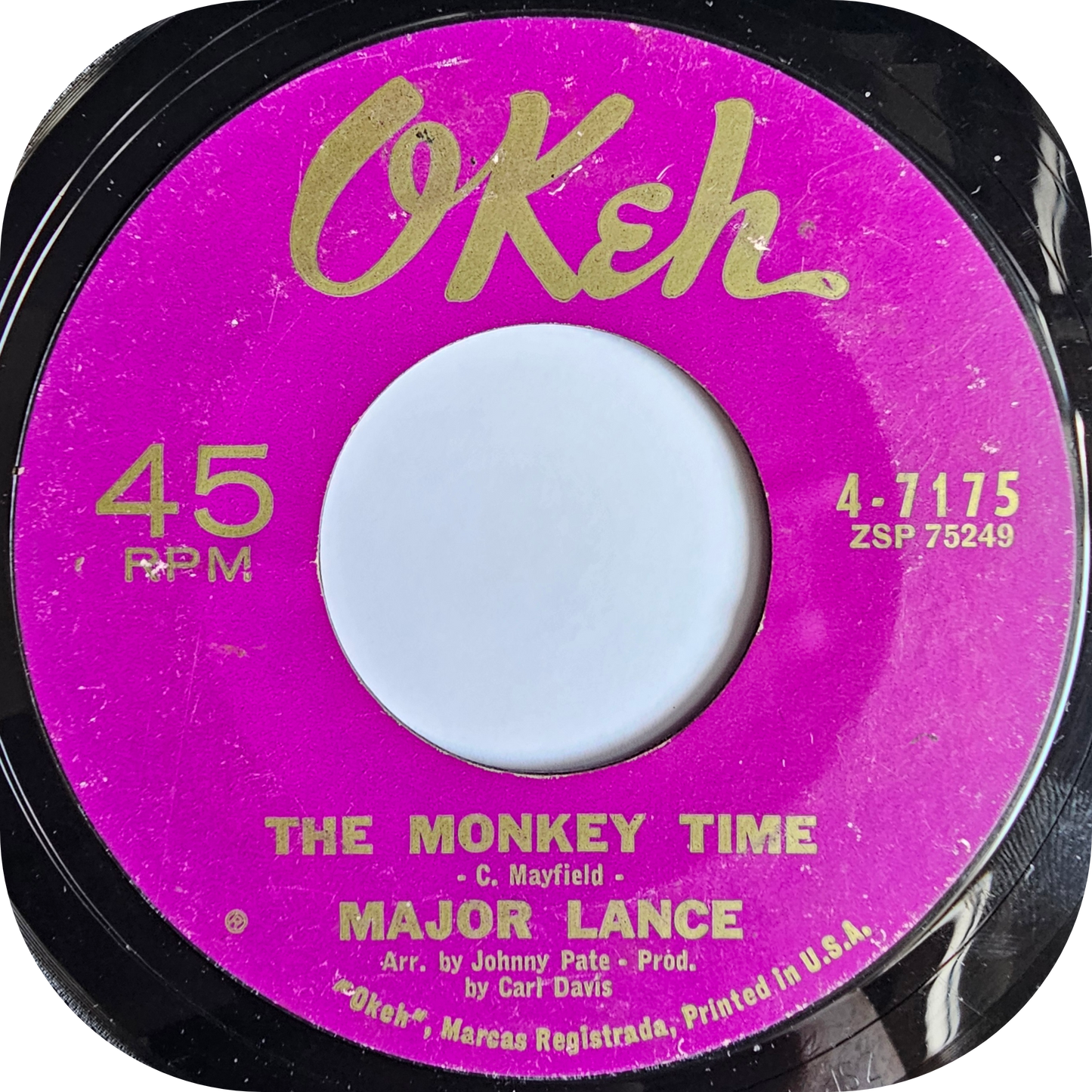 Major Lance - The Monkey Time - Okeh