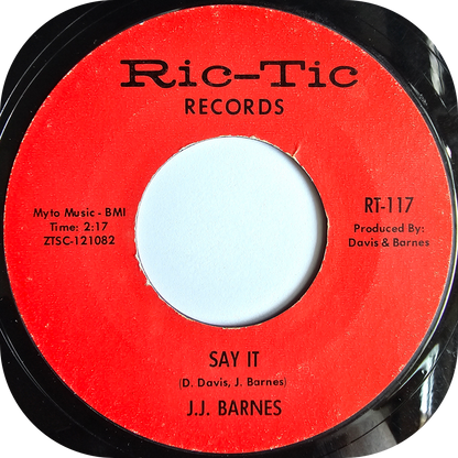 JJ Barnes - Say It - Ric Tic