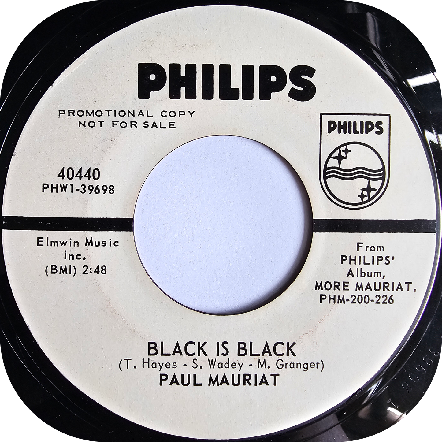 Paul Mauriat - Black Is Black - Philips DEMO