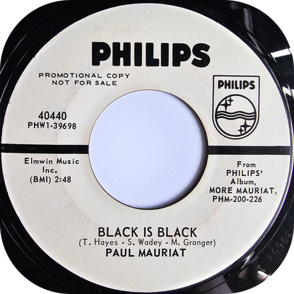 Paul Mauriat - Black Is Black - Philips DEMO