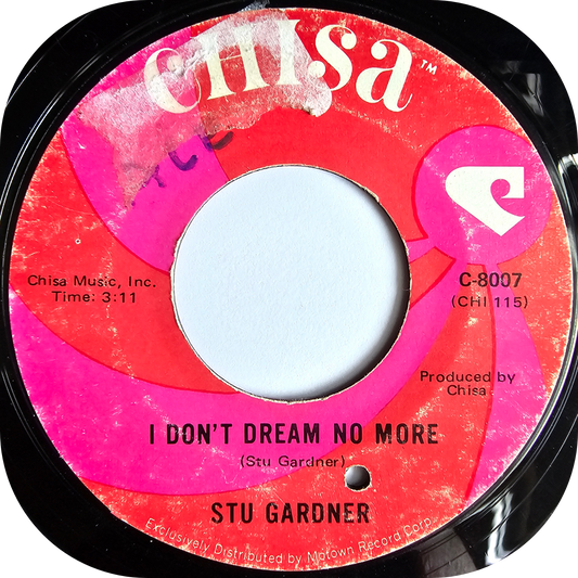Stu Gardner - I Don't Dream No More - Chisa