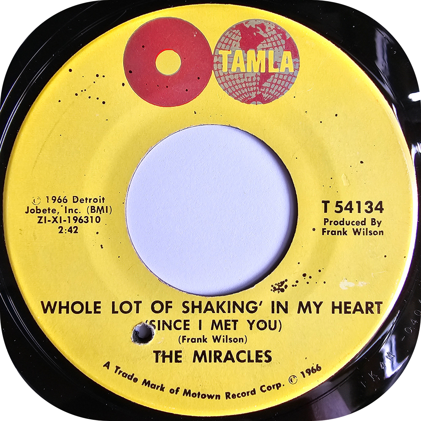 Miracles, The - Whole Lot Of Shaking In My Heart - Tamla