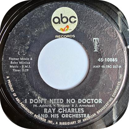 Ray Charles - I Don't Need No Doctor - ABC