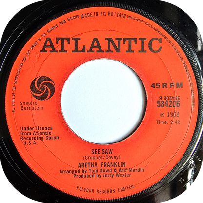 Aretha Franklin - See Saw - Atlantic