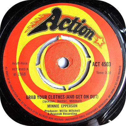 Minnie Epperson - Grab Your Clothes - Action
