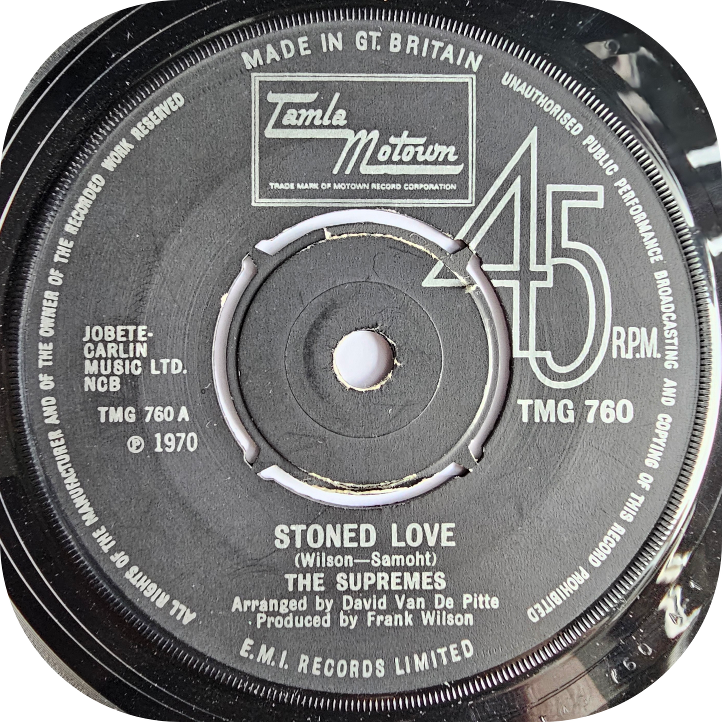 Supremes, The - Stoned Love - Tamla Motown