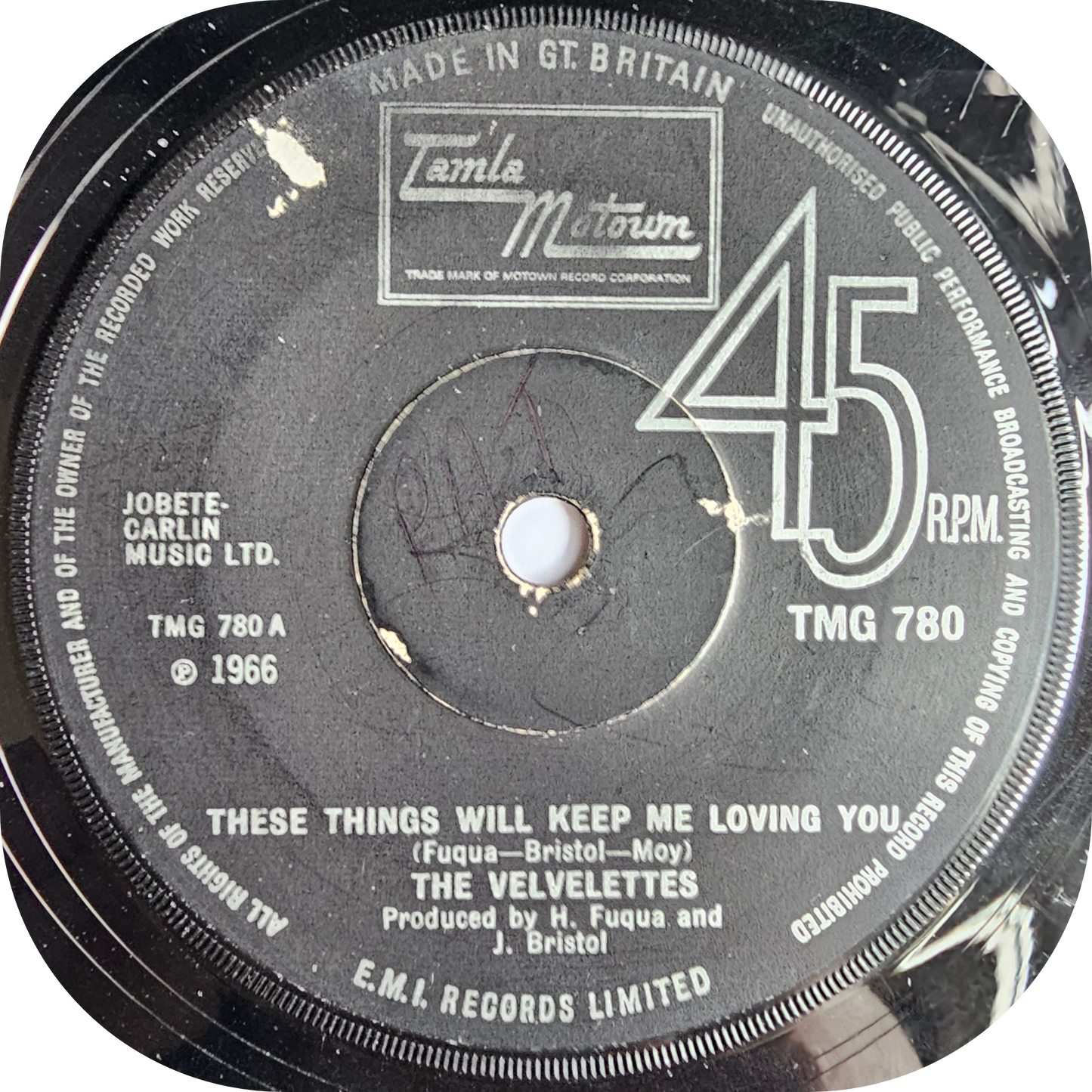 Velvelettes, The - These Things Will Keep Me Loving You - Tamla Motown