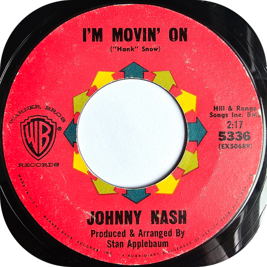 Johnny Nash - I'm Movin' On - Warner Bros