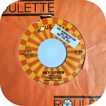 Debbie Dovedale - Hey Lover - Roulette