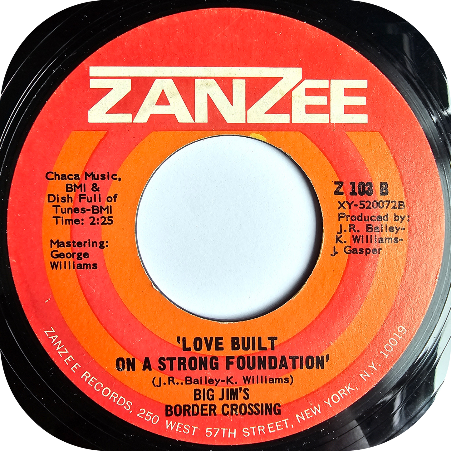 Big Jim's Border Crossing - Love Built On A Strong Foundation - Zanzee