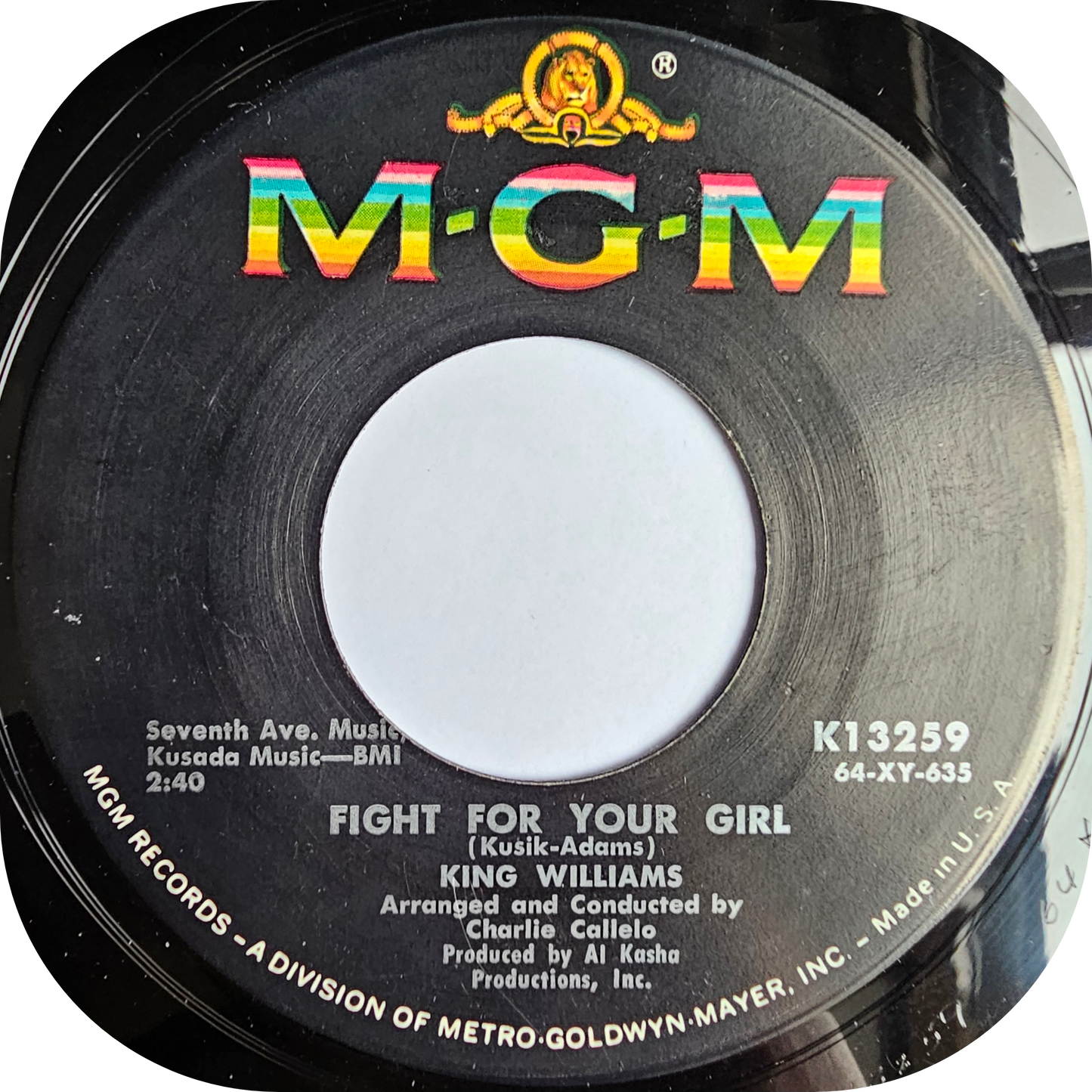 King Williams - Fight For Your Girl - MGM