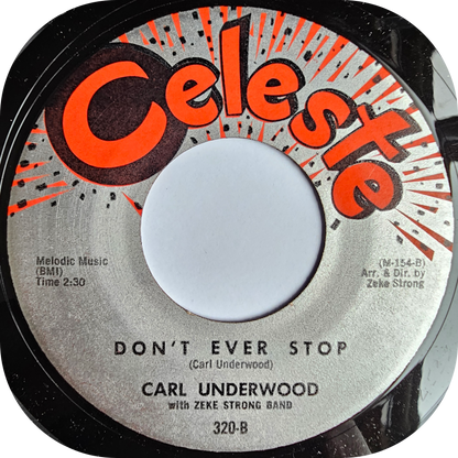 Carl Underwood - That's What They Said - Celeste