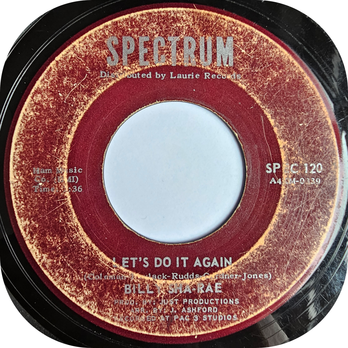Billy Sha Rae - I'm Gone - Spectrum